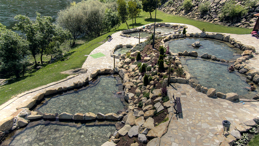 Free hot springs in Spain