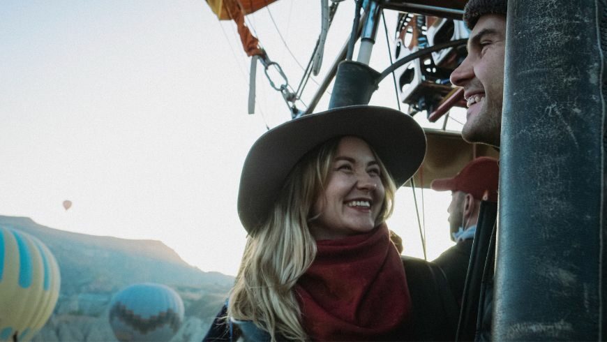 Hot air baloon ride in Arizona