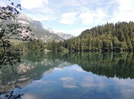 wonderful lanscape of the lake