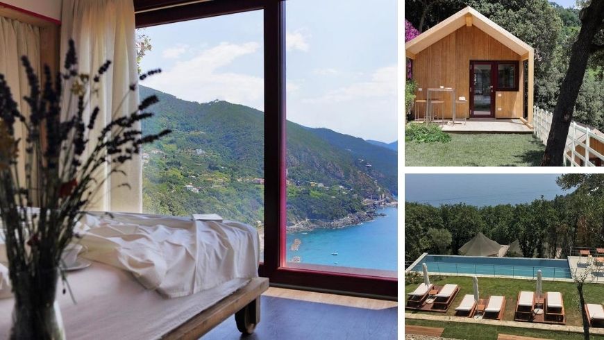 ecoglamping in liguria